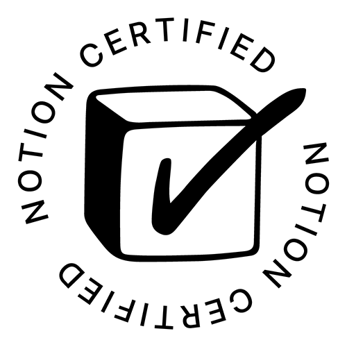 Notion Certified Creator Badge